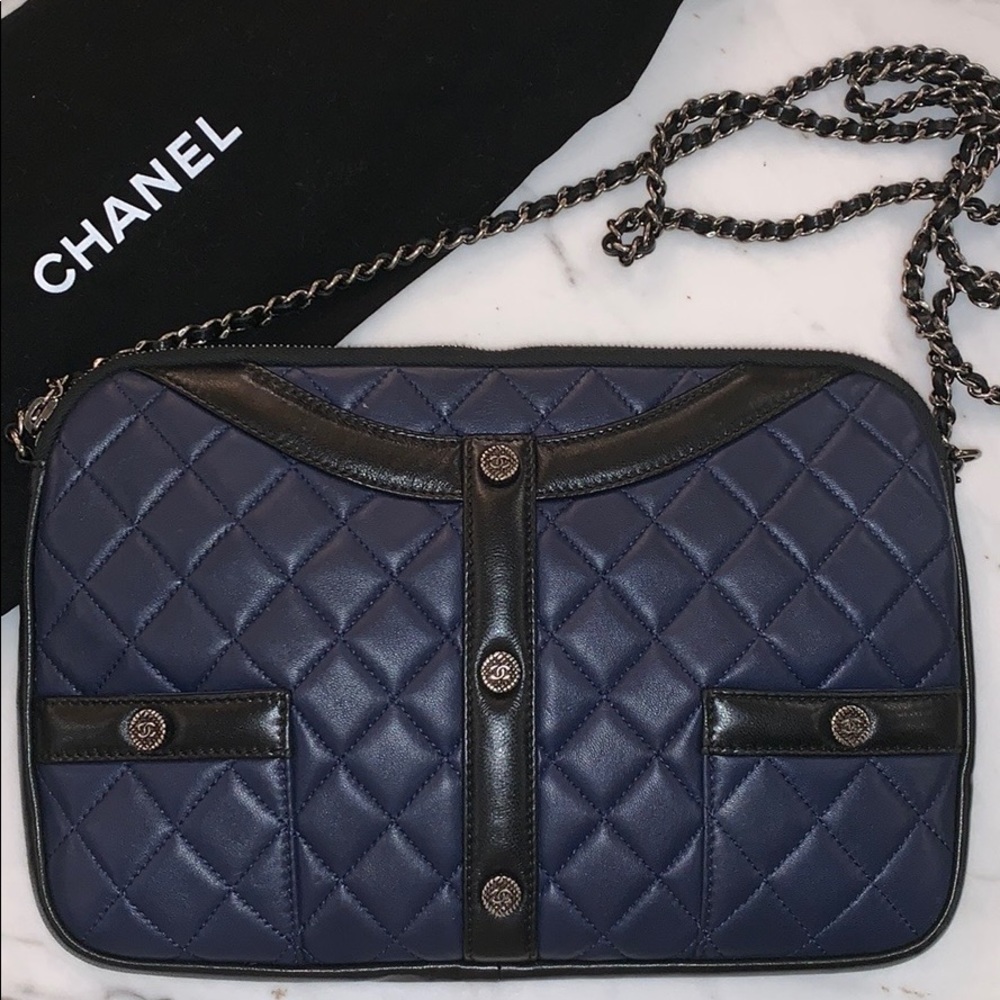SOLD CHANEL Limited Edition Tweed Bag